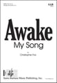 Awake My Song SAB choral sheet music cover